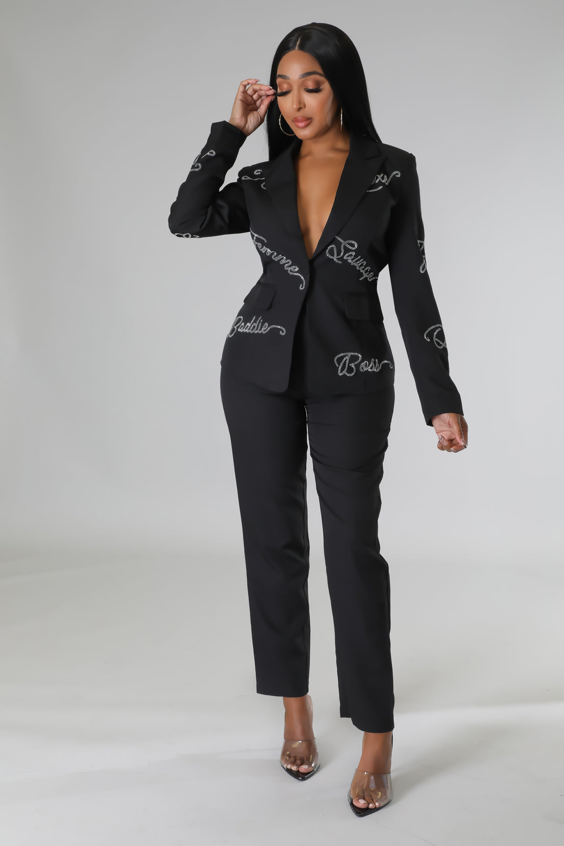 Powerful Queen Pant Suit
