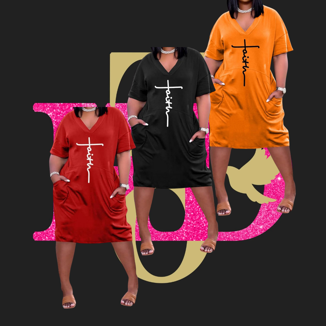 Faith Dress (Short w/pockets)