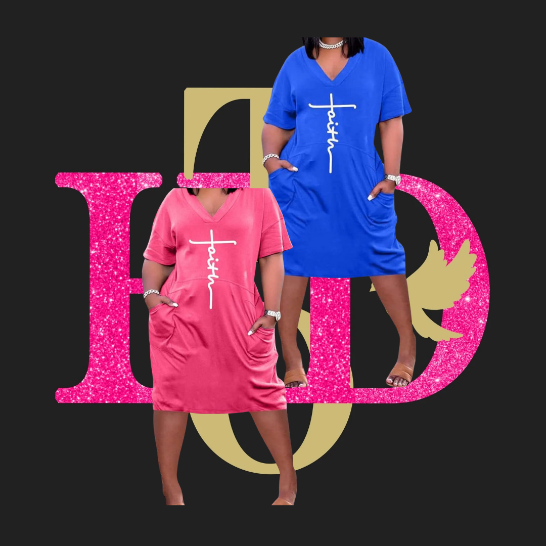 Faith Dress (Short w/pockets)